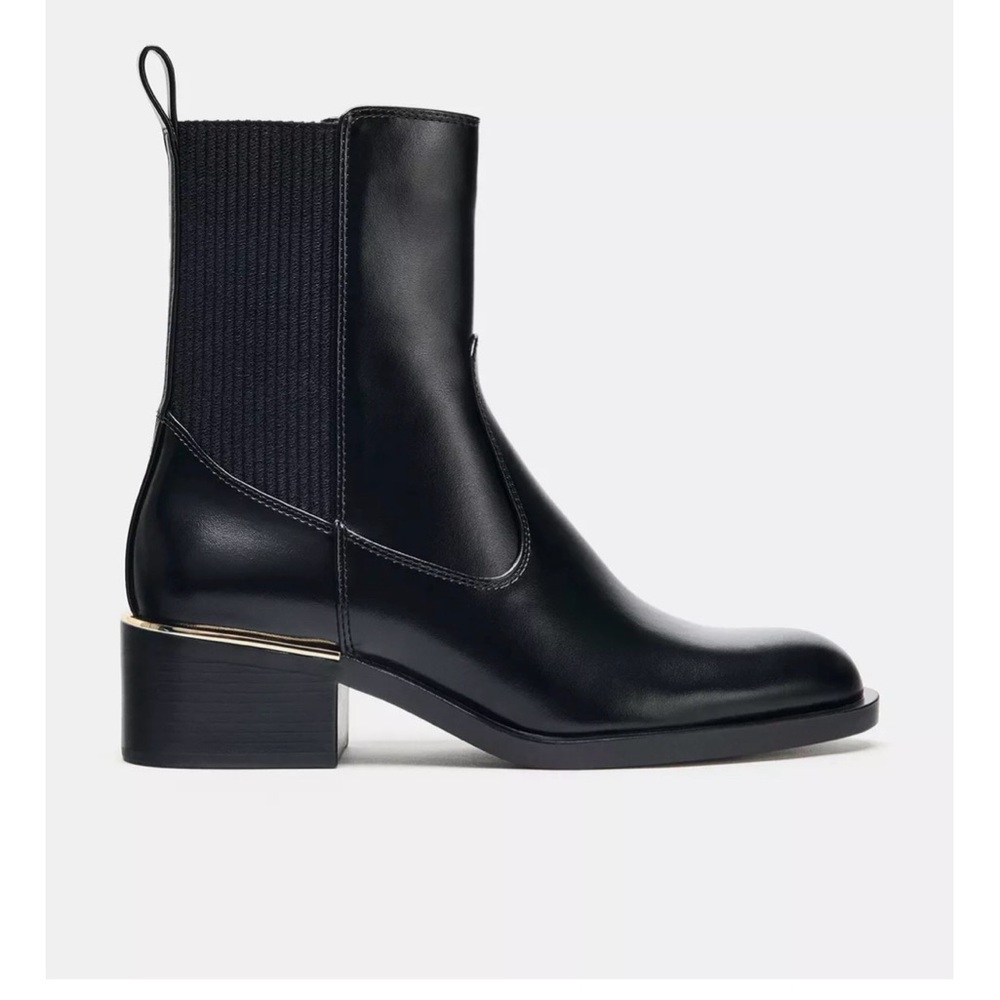 Zara Heeled Ankle Boots